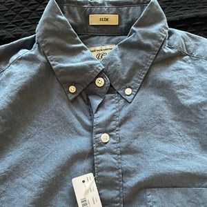 J. Crew casual button down shirt. New, never worn.